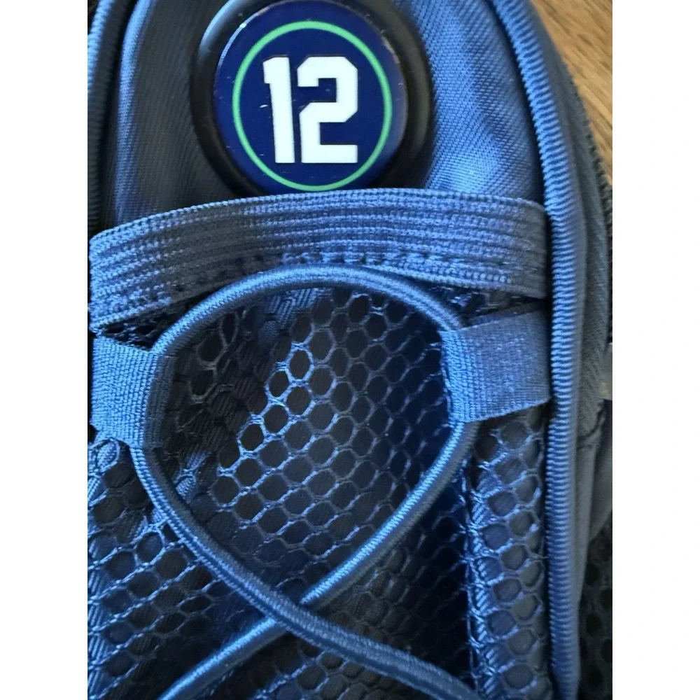 Camera Case With Shoulder Crossbody Strap & Belt Loop Seahawks 12s Logo‎ Blue